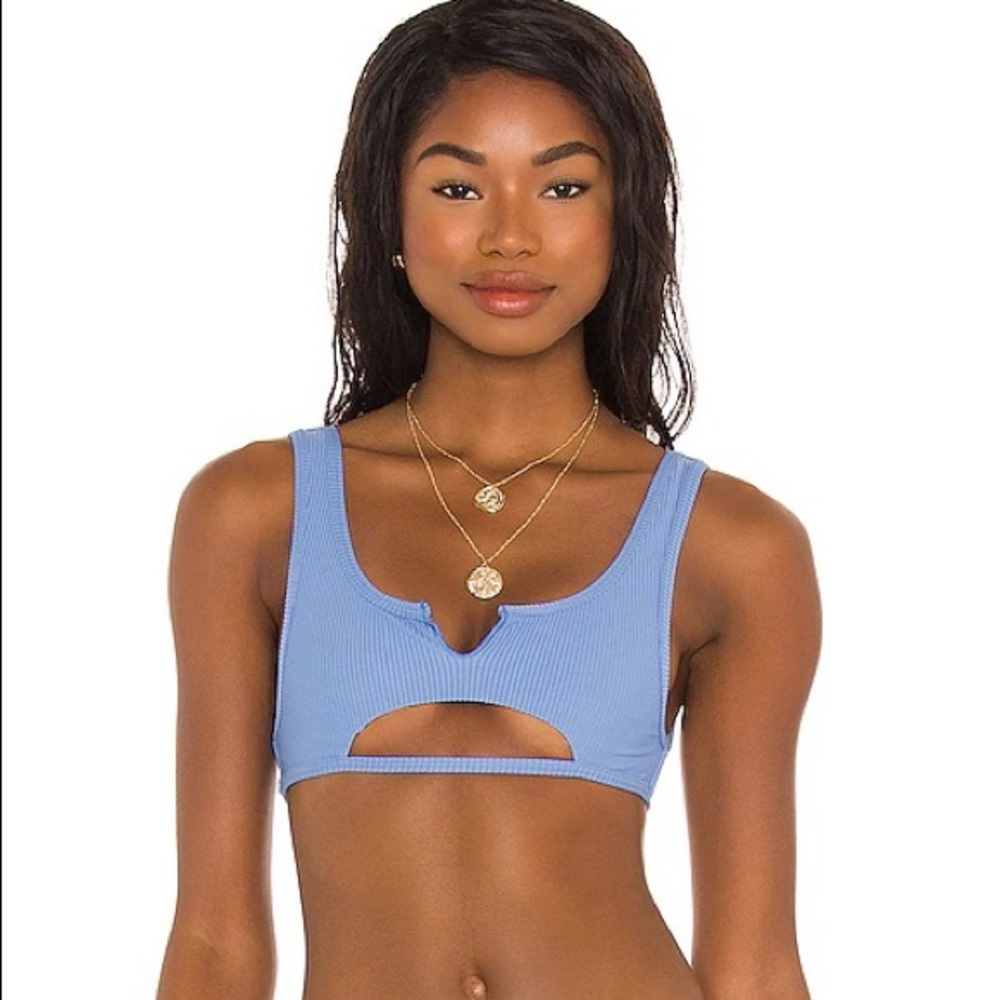 Frankie’s Bikinis X Revolve Cole Ribbed Top
